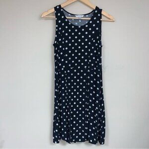 Charming Charlie Polka Dot Dress Women’s Small Fit & Flare Mini Flowy Minimali